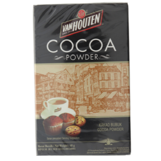 

Van Houten Cocoa Powder 40gr / Coklat Bubuk Vanhouten 40g