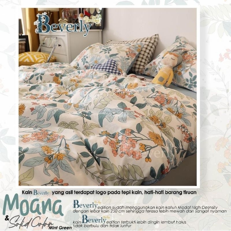 Sprei katun beverly collection motif moana (tika)