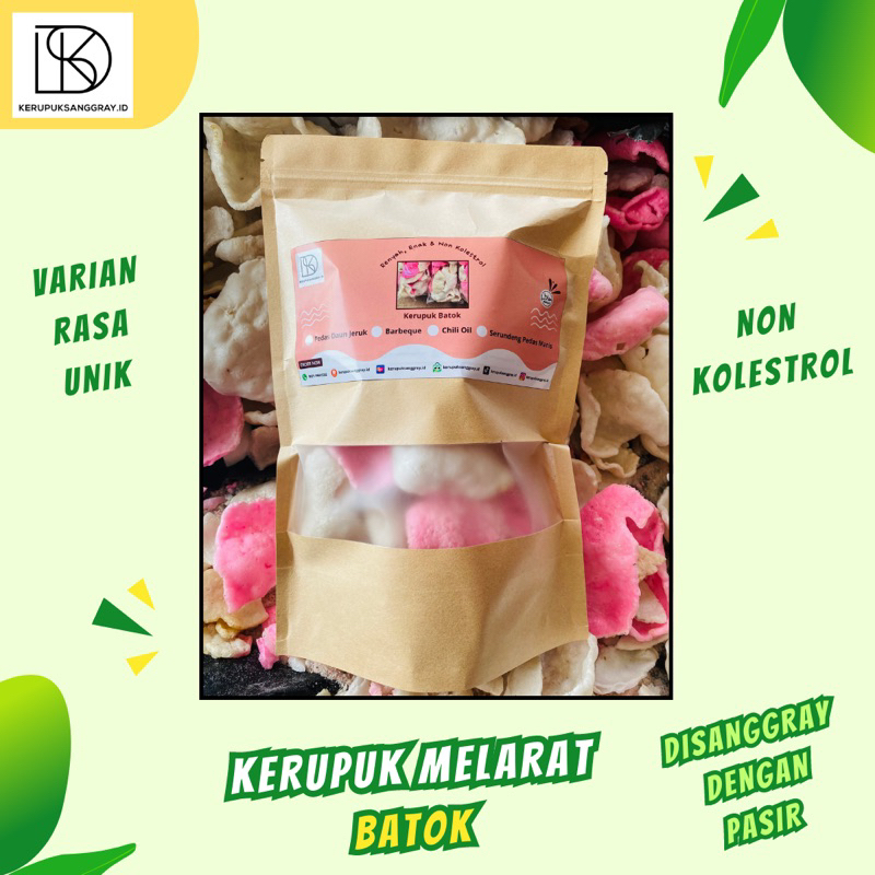 

Kerupuk Melarat Batok | Varian Rasa Unik | Bisa COD | Kerupuk Sanggray Non Kolestrol