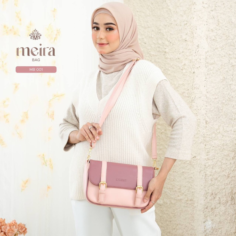 Meira bag by My Lunair - Pouch Serbaguna free tali panjang Tas Selempang Hangout Remaja Wanita Tas k