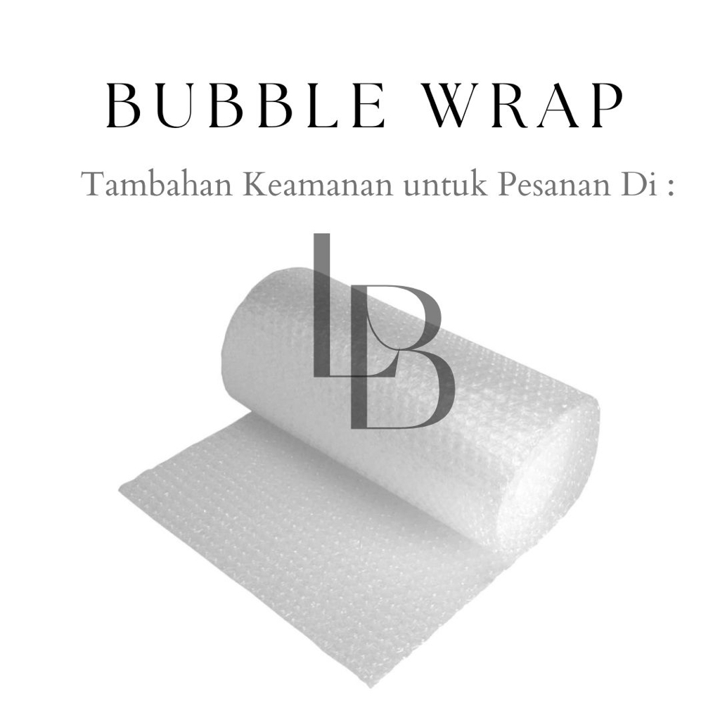 

❤LUIS❤ EXTRA BUBBLE WRAP Tambahan Packing Paket di LUIS BEAUTE