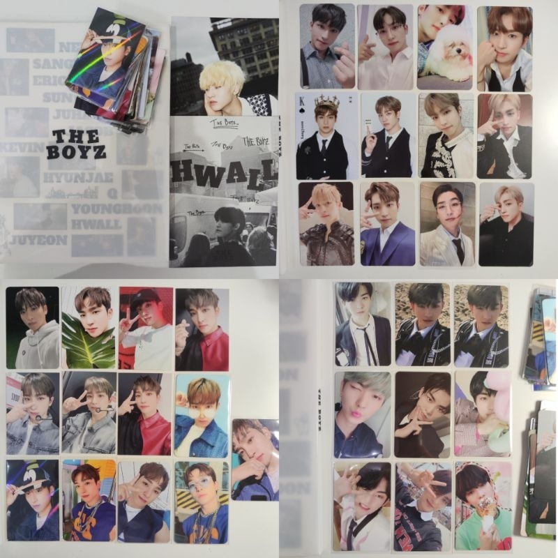 THE BOYZ HWALL SANGYEON Album Photocard withdrama kingdom fankit no air the only sphere dreamlike di