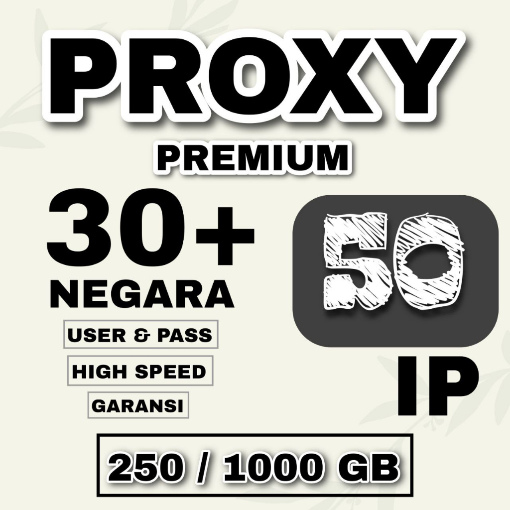 Proxy Premium (BERGARANSI)
