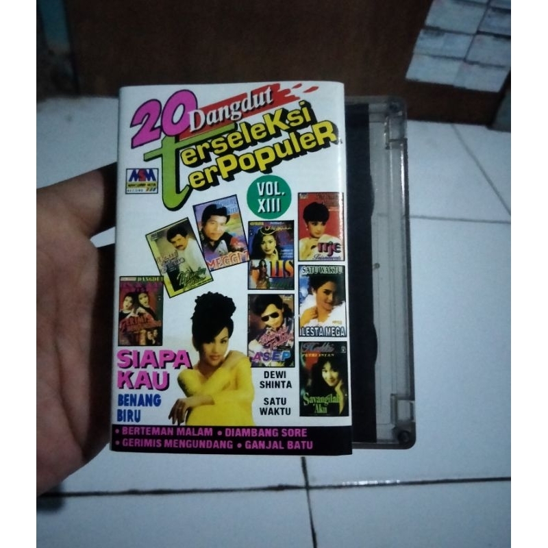 Kaset Pita Original 20 Dangdut Terseleksi Terpopuler Vol.XIII