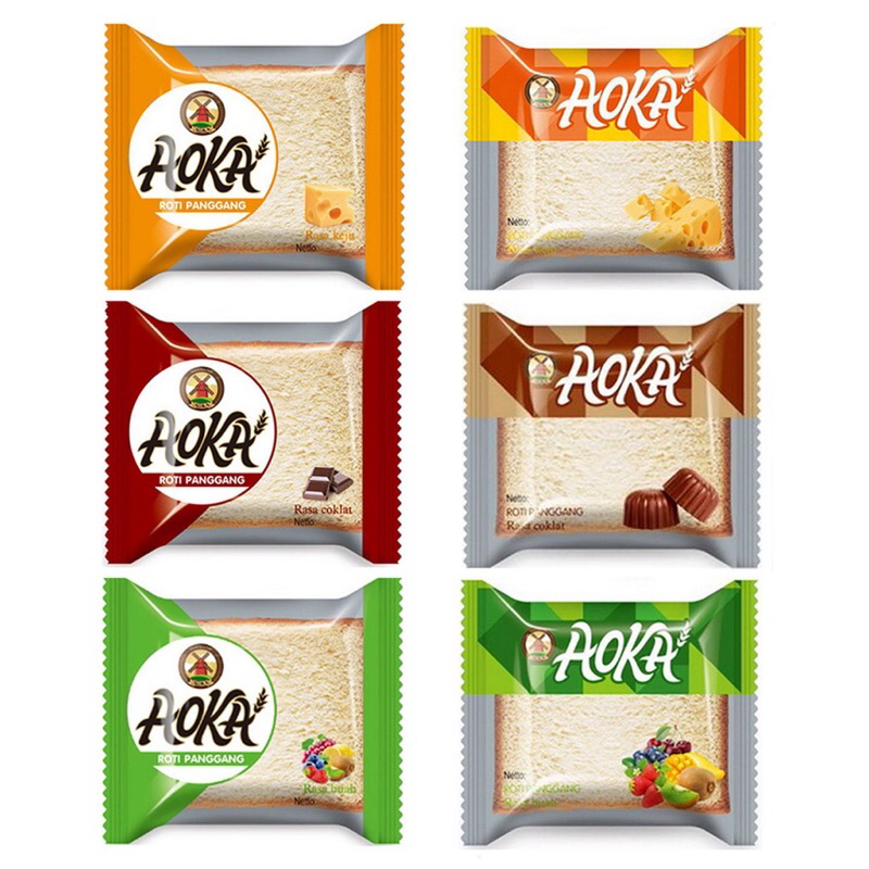 

Roti Panggang Aoka All Variant