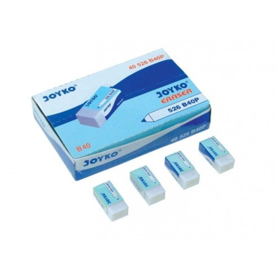 

Penghapus Eraser Joyko Putih Kecil 526 B40