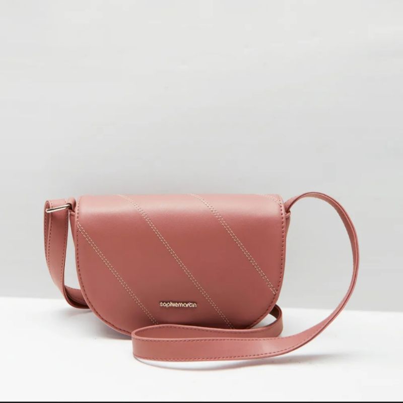 Tas Selempang Wanita Dusty Pink Sophie Martin