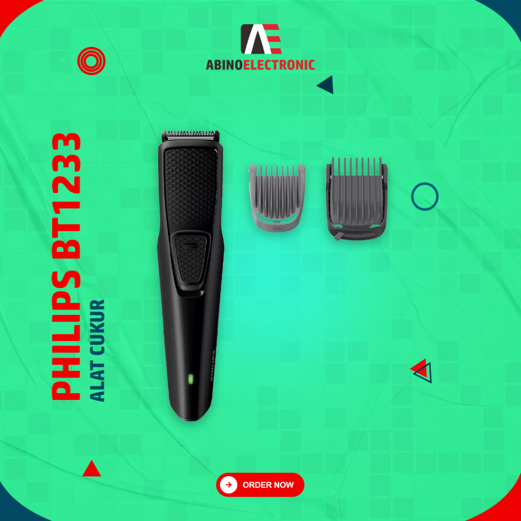 Mesin Cukur Philips BT1233 Alat Cukur Elektrik Kumis Jenggot Jambang