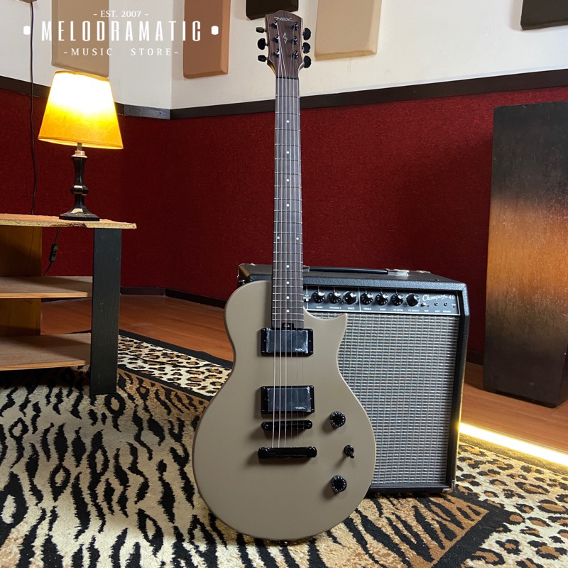 Gitar Elektrik HEX 100S ASH BROWN