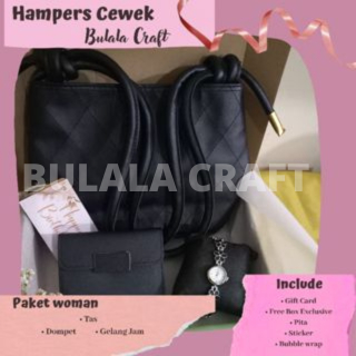 

Paket Black Woman Hampers Casual Cewek / Hampers Gift / Kado Ulang Tahun / Hampers Outfit Cewek Casual