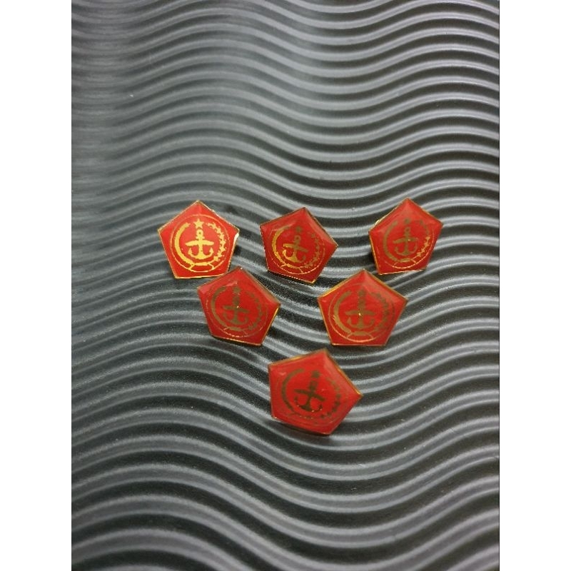 pin kerah Mabes Tni | pin kerah Baju Belakang Paku | pin Paku Logo Army