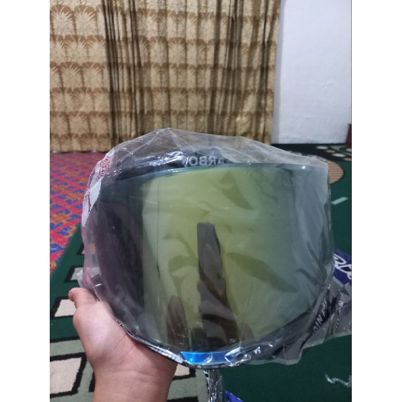 VISOR KYT TTC IRIDIUM GOLD NEW / VISOR HELM KYT TTC