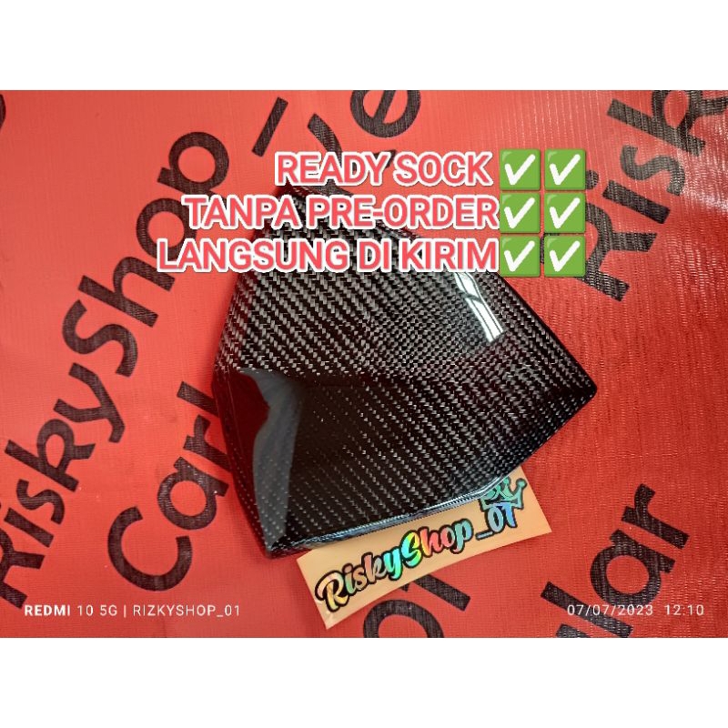 VISOR VARIO 125 150 LED OLD CARBON KEVLAR