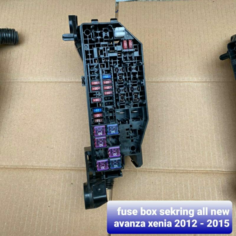 fuse box sekring mobil all new avanza xenia 2012 - 2015 original fuse box sekring grand max luxio