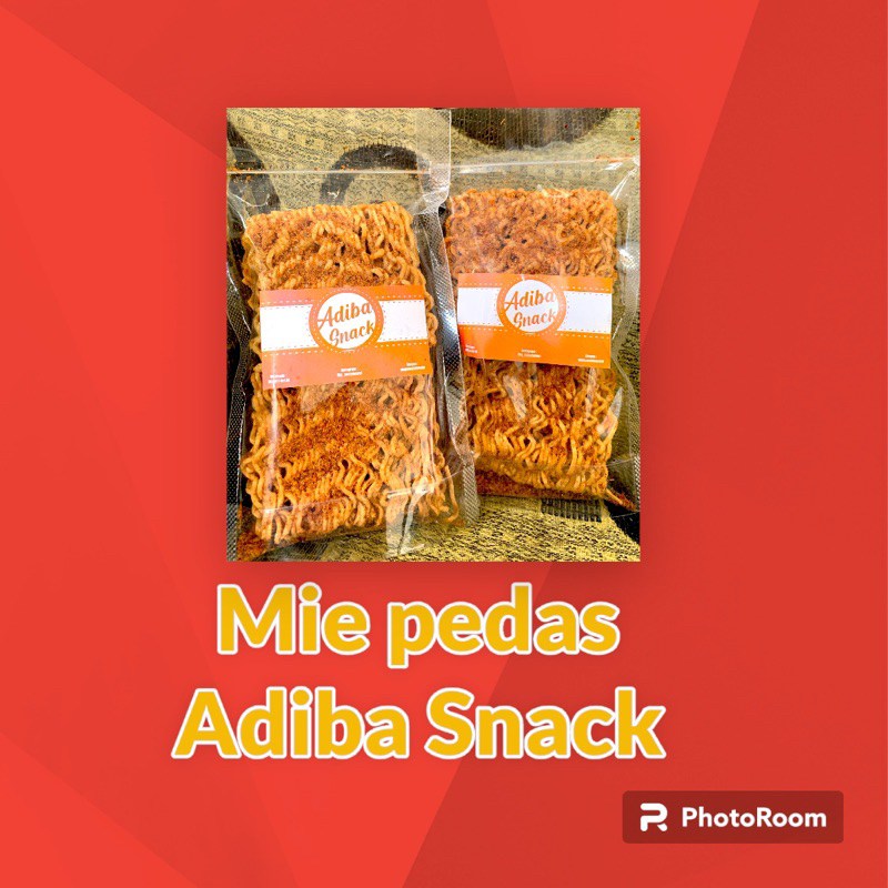 

makanan ringan Mie pedas