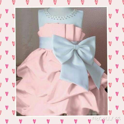 Dress Anak Pink Pastel Ballgown