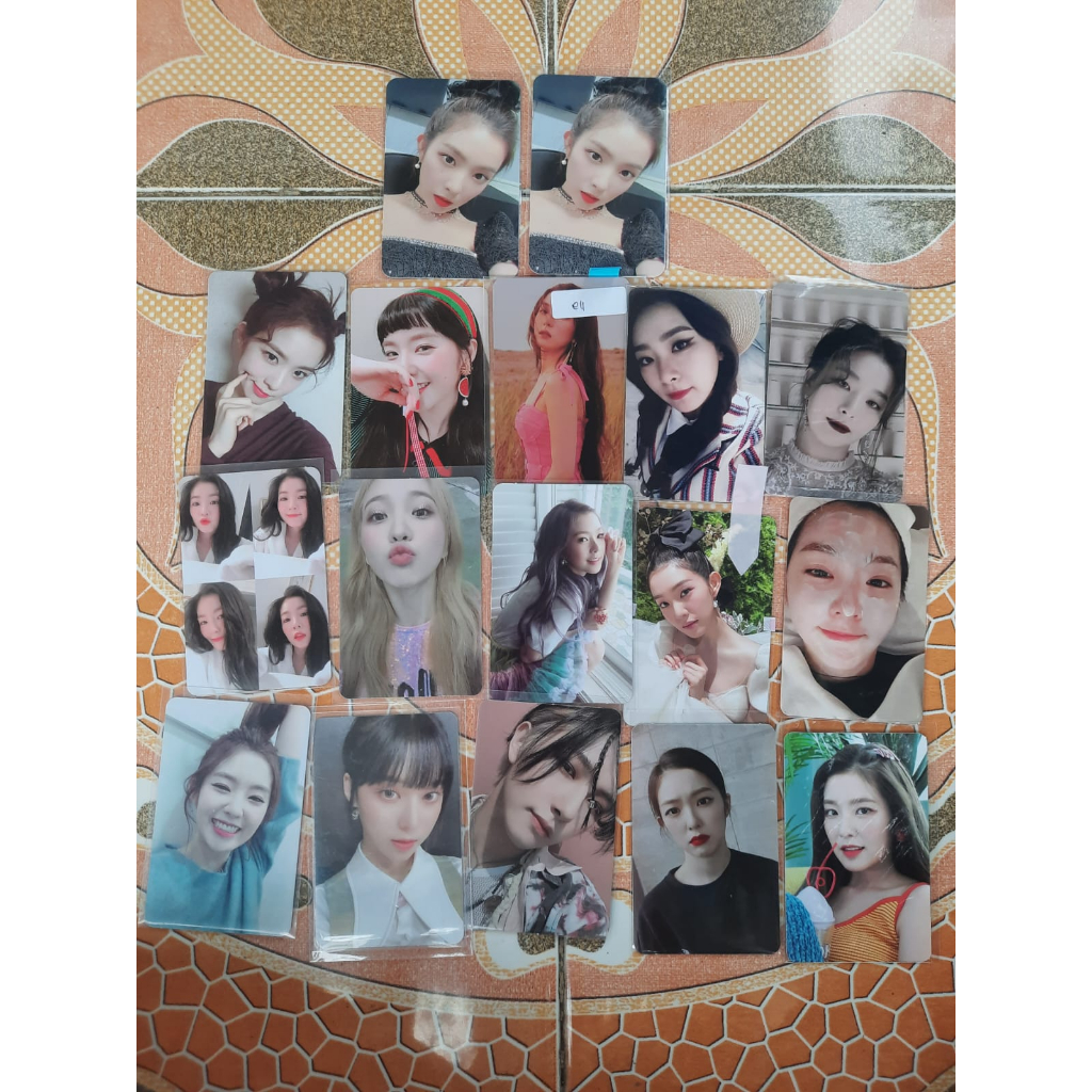 Photocard PC Red Velvet Irene Seulgi Yeri Finale Kihno day 2