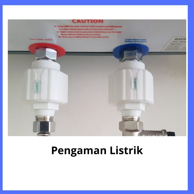 terbaru pemanas air water heater danko 15 l 30 l/ water heater listrik danko