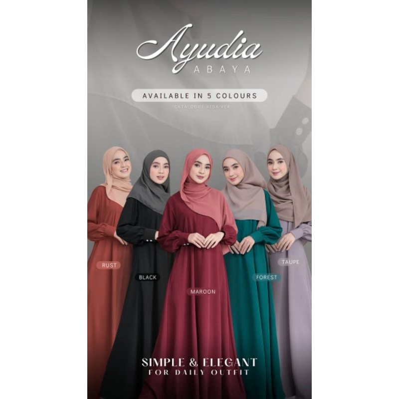 AYUDIA ABAYA BY ANB ORIGINAL