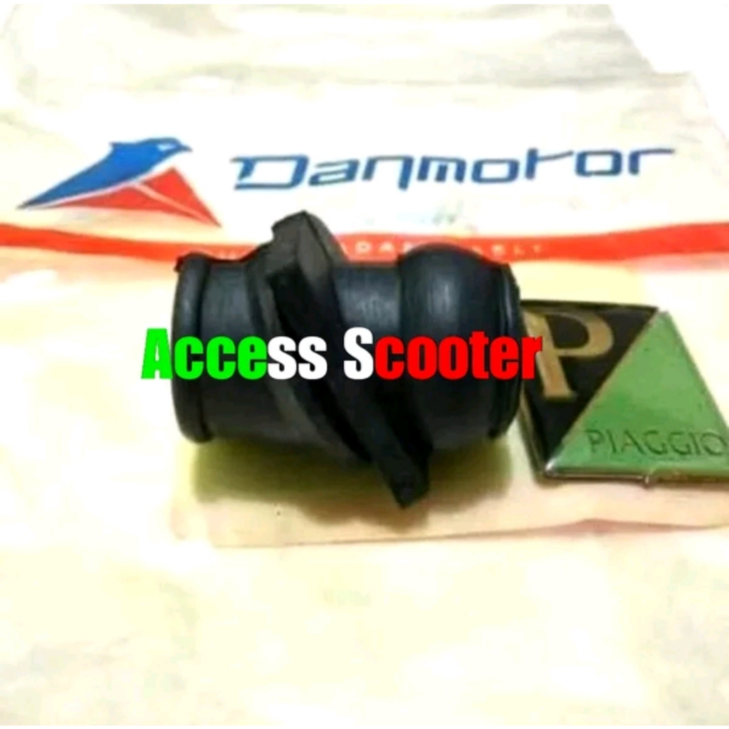 Karet Jalur Selang Bensin Bak Karburator Vespa Super PX Excel ORI Danmotor
