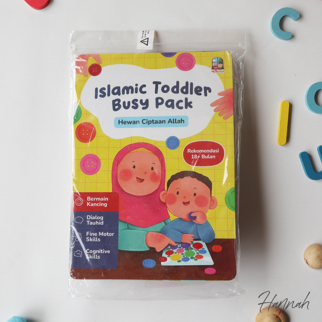 islamic toodler busy pack