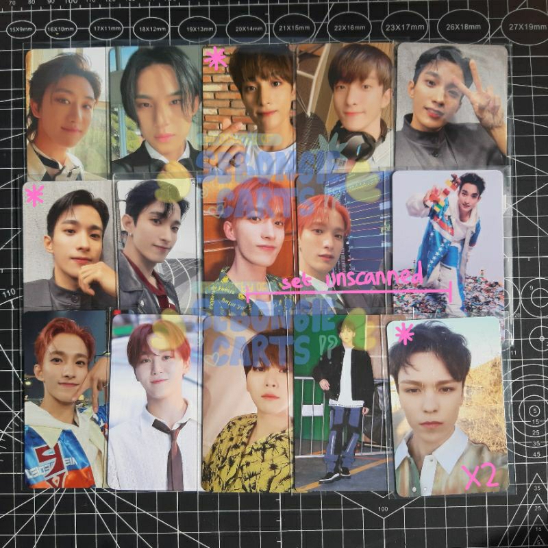 photocard pc seventeen svt the8 mingyu fml carat ver carver version dk dokyeom an ode begin semicolo