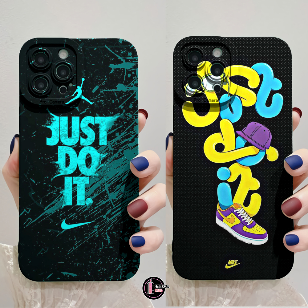 SOFTCASE SILIKON JUST DO IT XIAOMI REDMI A1 4G REDMI A2 5A 6A 8 8A PRO 9A 9I 9C 10A NOTE 11E 10 PRIM