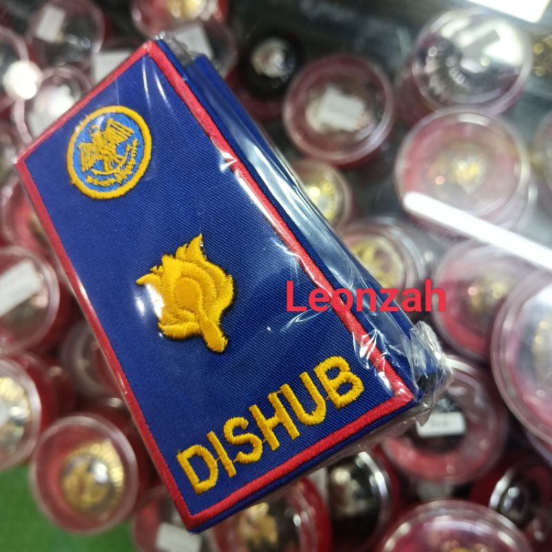 pangkat dishub 3D Lis merah logo