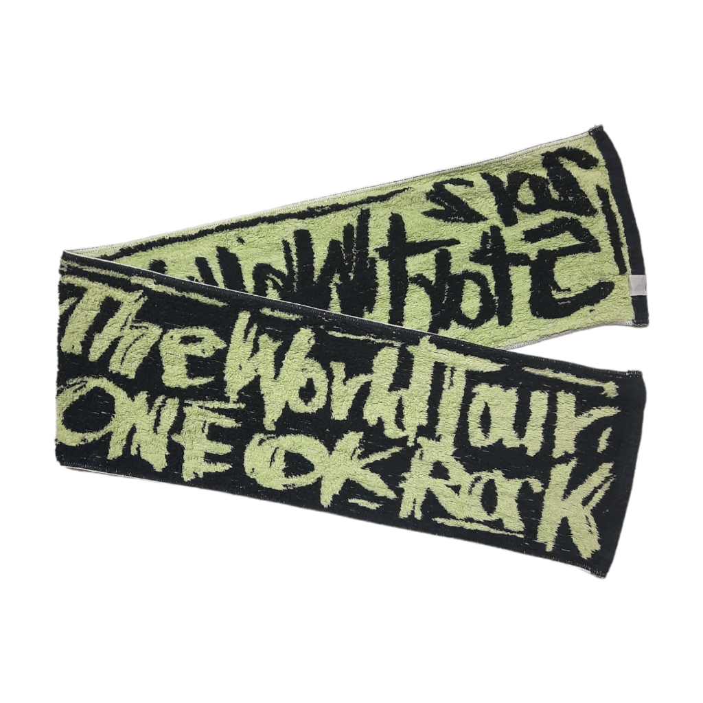 One OK Rock 2012 World Tour Towel Handuk Merch Band Jepang