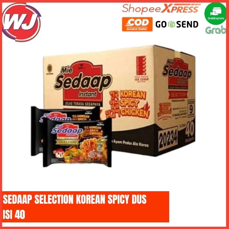 

SEDAAP SELECTION KOREAN SPICY DUS ISI 40