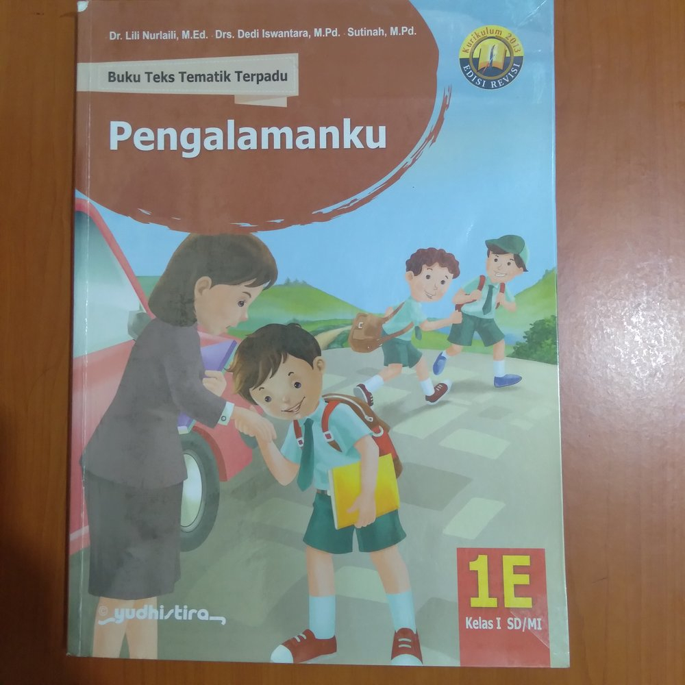 Buku Tematik 1E Pengalamanku Yudhistira Kelas 1 SD/MI K13 Preloved