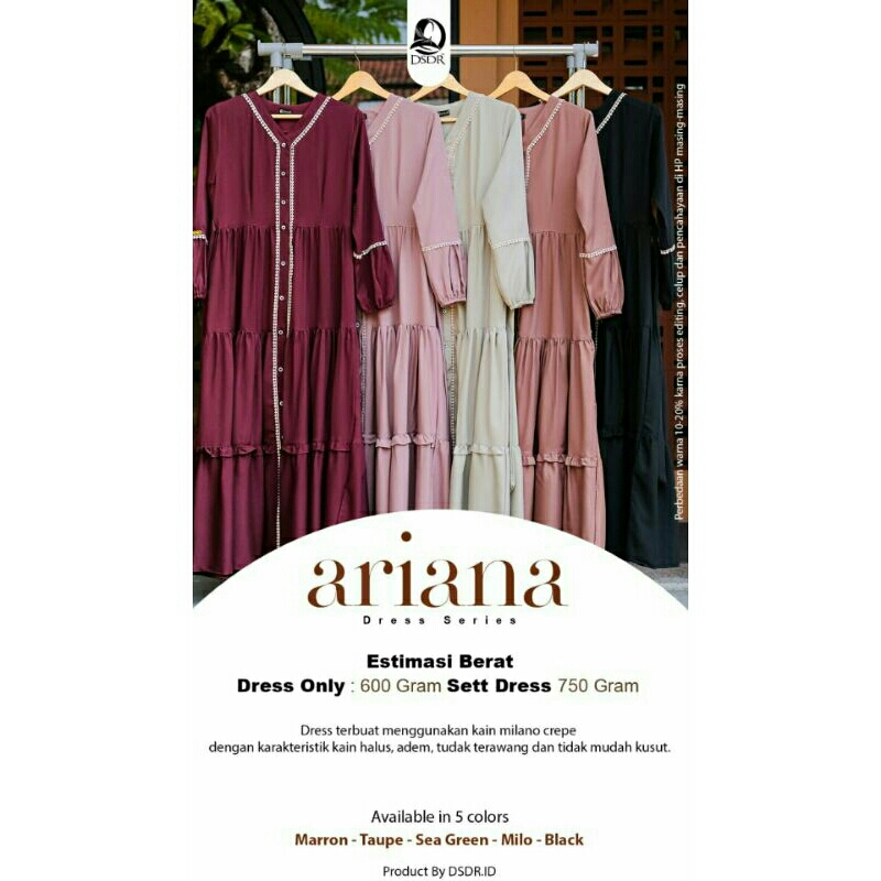 Ariana Dress by Dsdr.id
