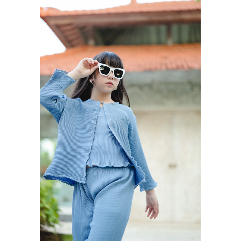 Kopuka Kids - Kiofanny pleats baju anak perempuan baju anak perempuan lucu baju anak perempuan mewah