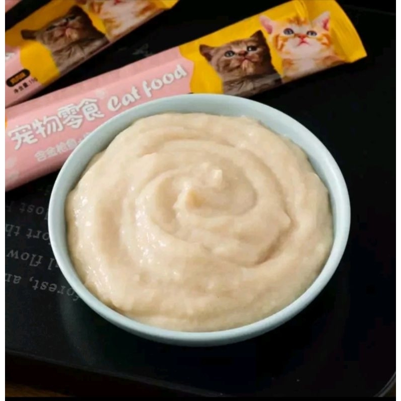 LIEBAO Snack Kucing Kitten Adult Untuk Vitamin Bulu Lebat Kucing Shaestore15