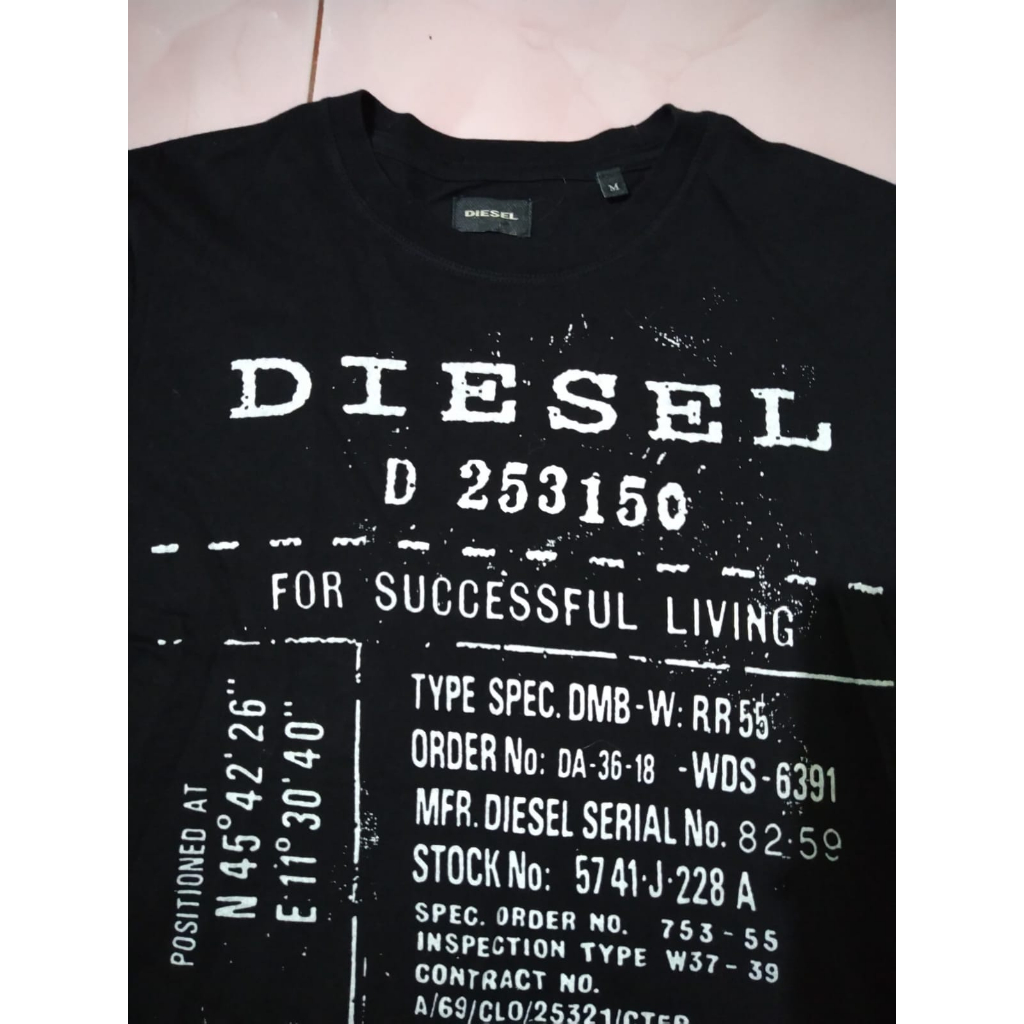 Kaos Diesel D253150 Seocnd Original