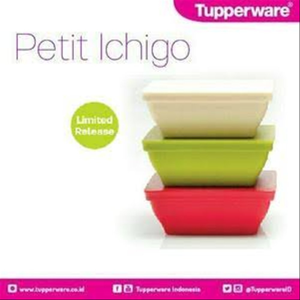 Tupperware petite Ichigo 200ml per satuan