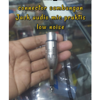 Jack mic Jack xlr to Akai Jack xlr sambungan Jack mic sambungan Jack mic xlr ke Akai Mura praktis aw