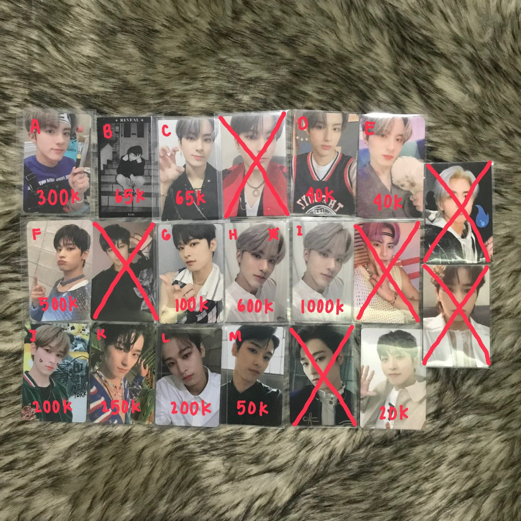 WTS AAB PC PHOTOCARD ERIC JUYEON SANGYEON THE BOYZ OFFICIAL azit pelukis tc maung xmassy abas reveal