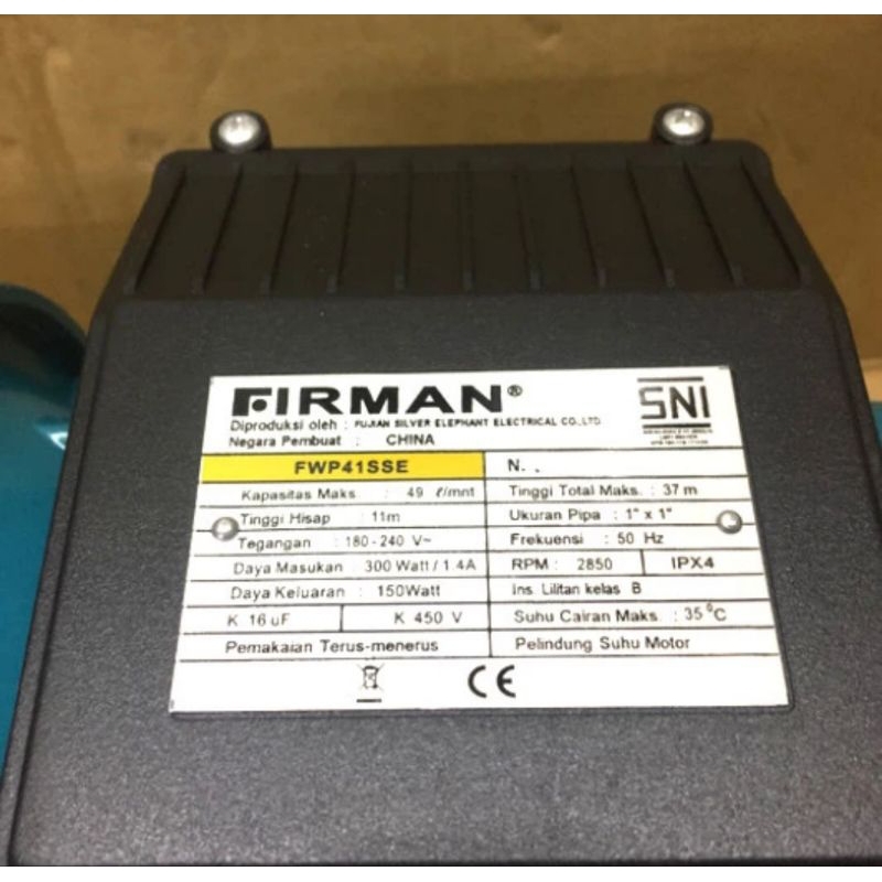 Pompa Air Stainless Firman FWP41