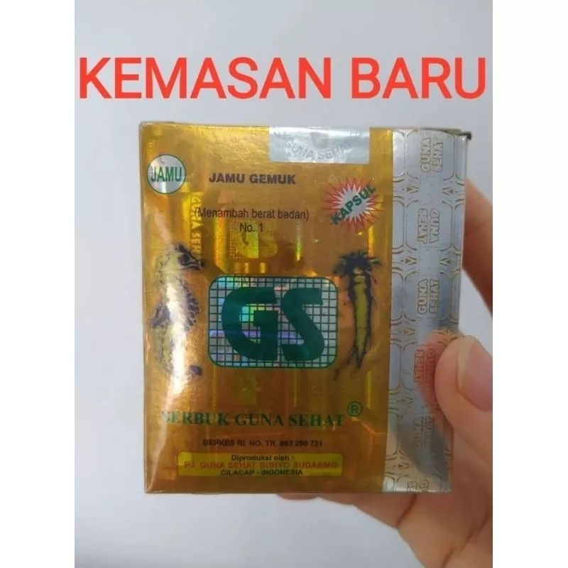 JAMU GEMUK SEHAT GS 1 (KAPSUL)
