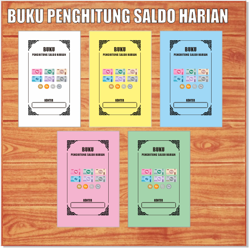 

Buku penghitung saldo harian