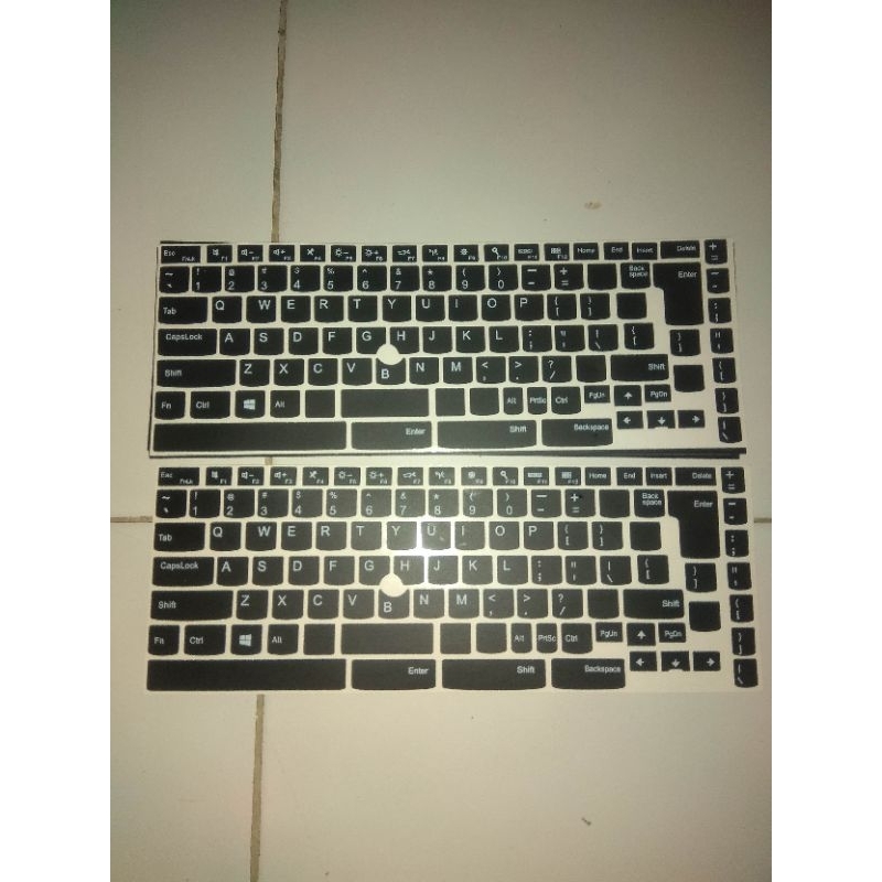 

STIKER STICKER KEYBOARD LENOVO THINKPAD FULL SET SEMUA TYPE 14