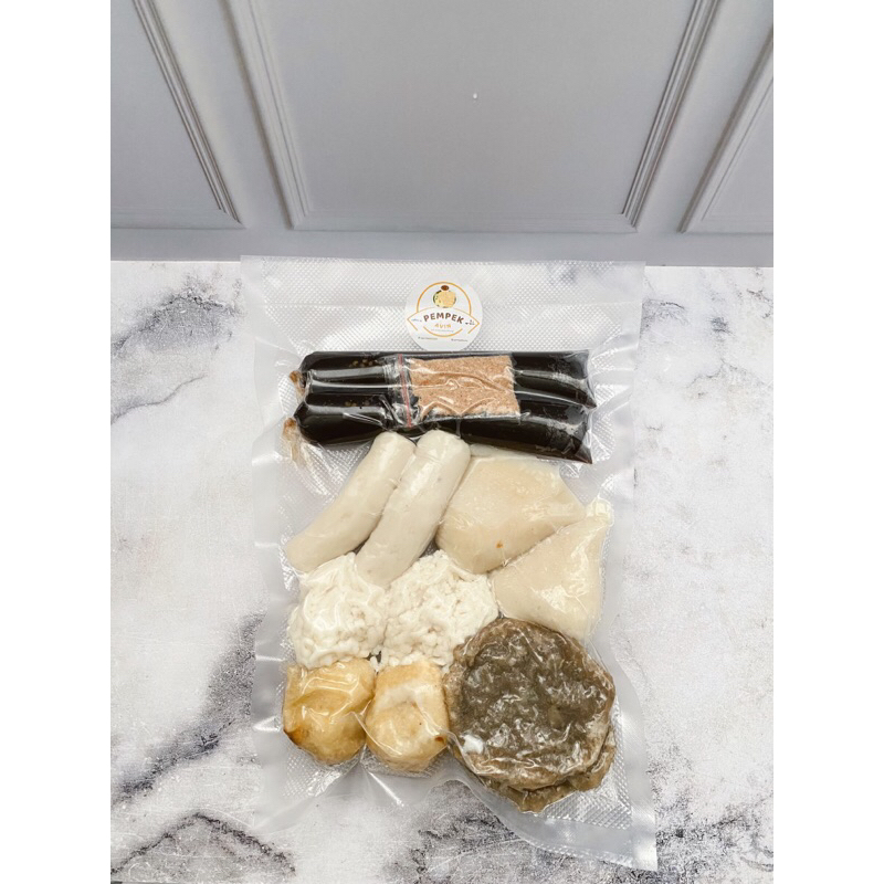 

Pempek Palembang Campur 10pcs mix