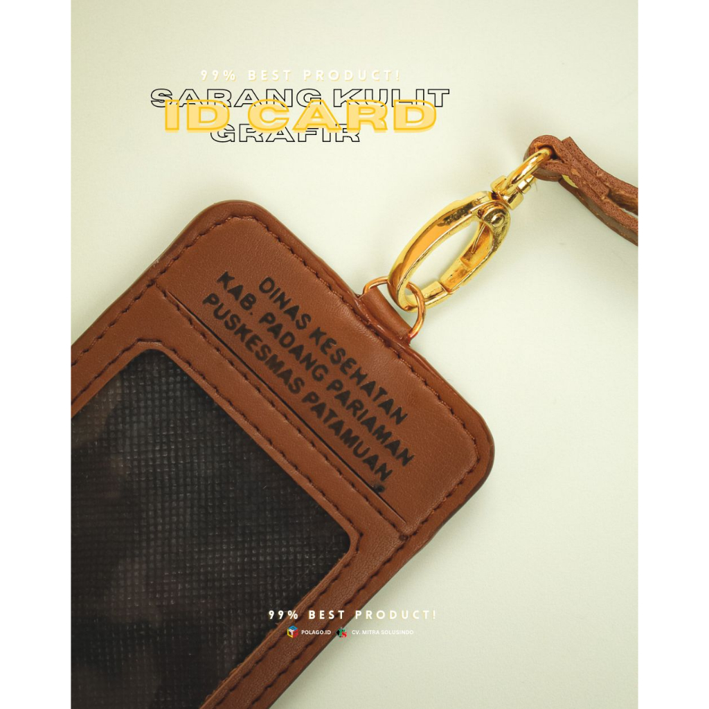 

ID Card Holder Kulit Multifungsi | Penyimpanan Praktis untuk Kartu Anda