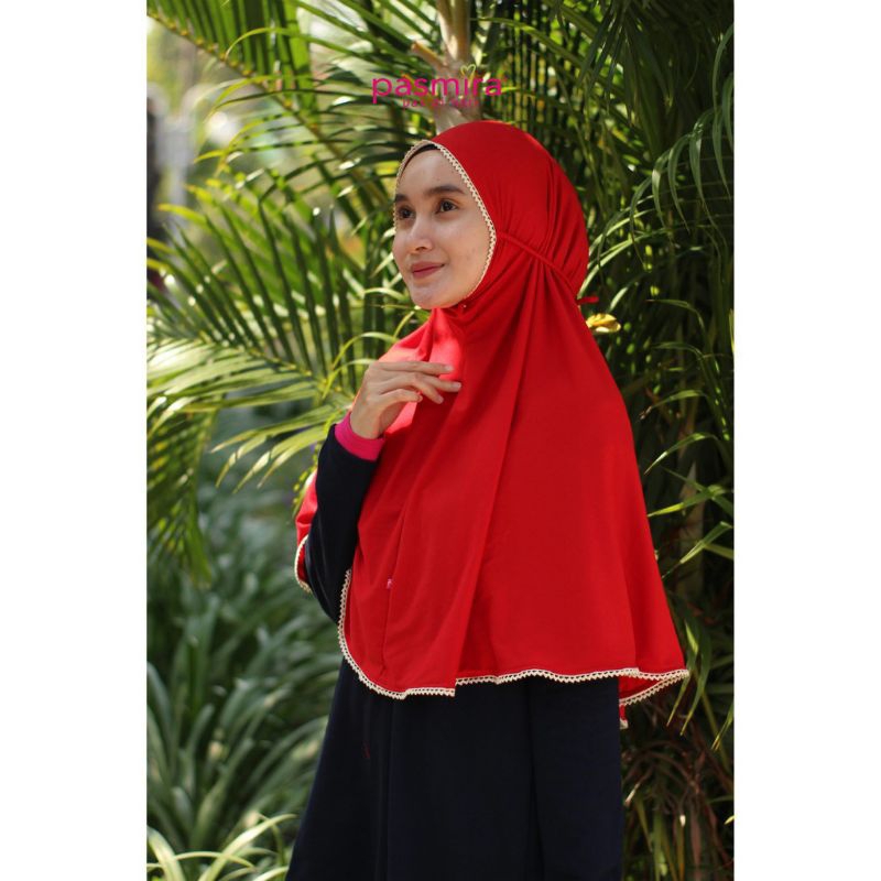 bergo naila by pasmira jilbab instan pasmira size m dan L