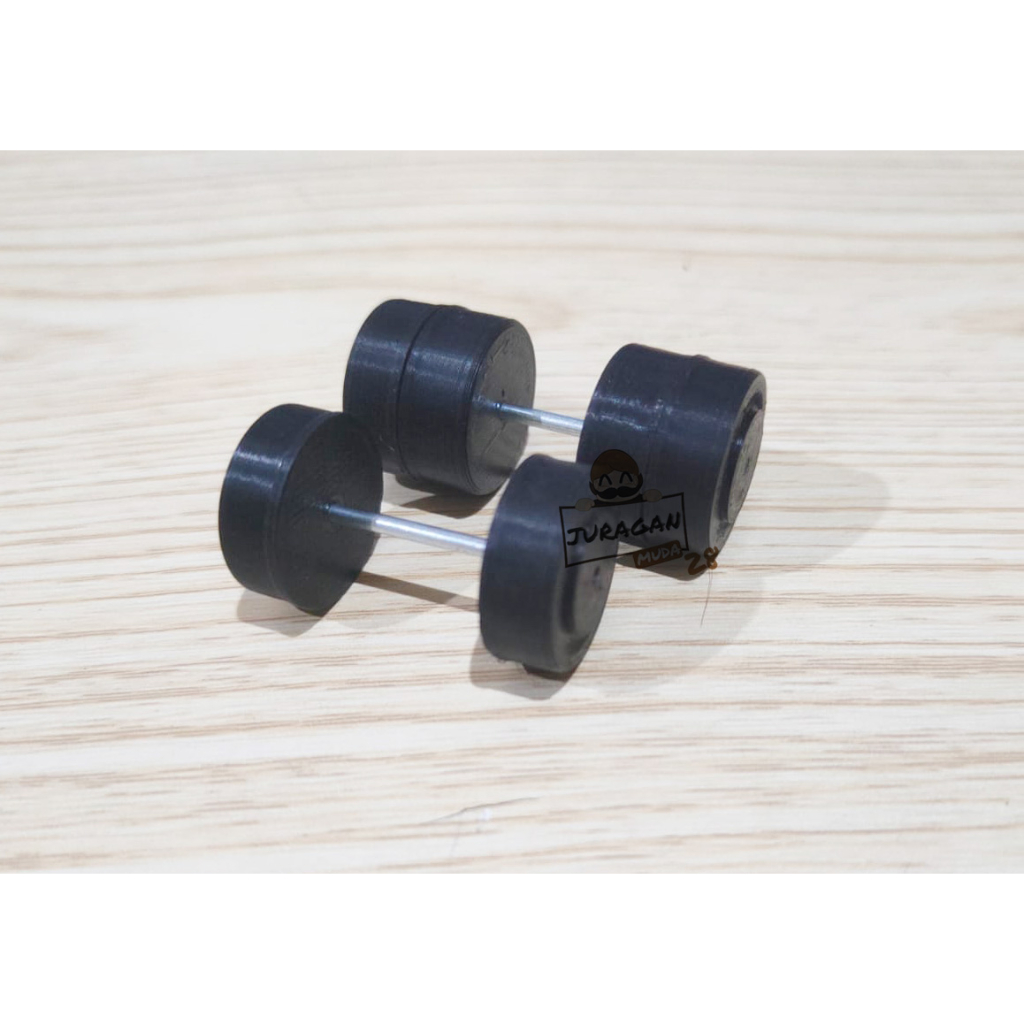 Roda Ban untuk Miniatur Bus Truk 3D Print Skala 30 Harga 1 SET