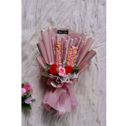 BUKET SNACK MIX UANG // BUKET UANG// BUKET COKLAT