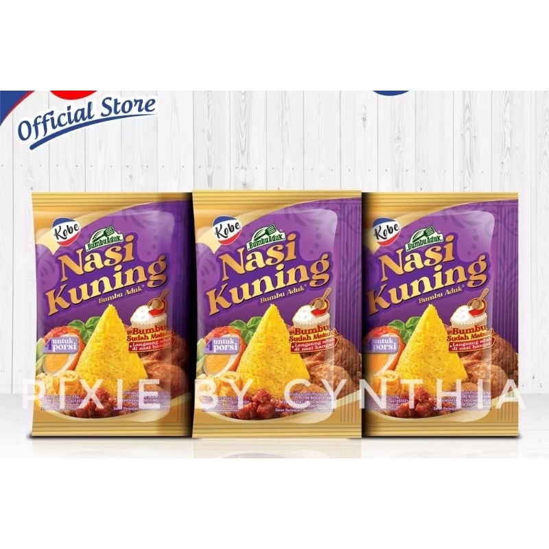 

KOBE BUMBU ADUK NASI KUNING sachet 1'S