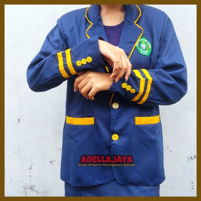 Jas Almamater Sekolah Custom Murah (Kain Nagata Drill) - Atribut Sekolah