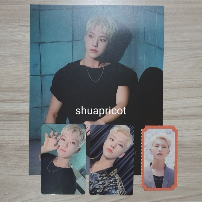 PHOTOCARD SEVENTEEN BE THE SUN 2022 DVD + DIGITAL CODE HOSHI